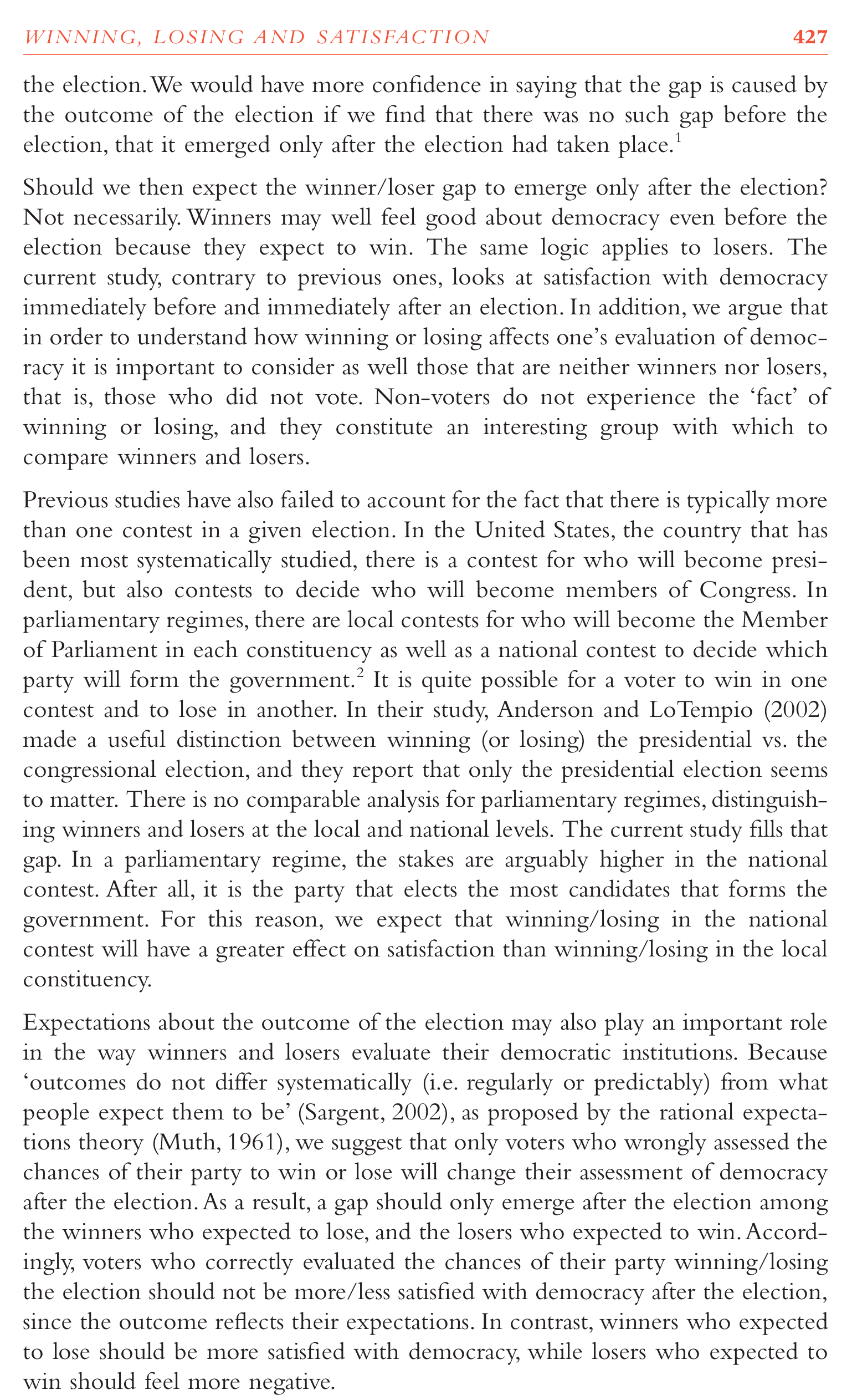 Blais et Gélineau (2007), page 427